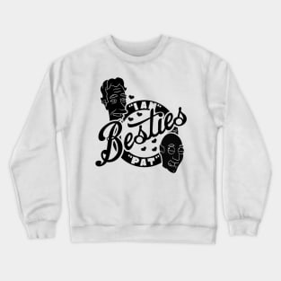 Besties Pat and Ian by Tai's Tees Crewneck Sweatshirt